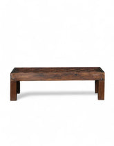 Indian Hand Carved Rustic Teak Wood Coffee Table C67